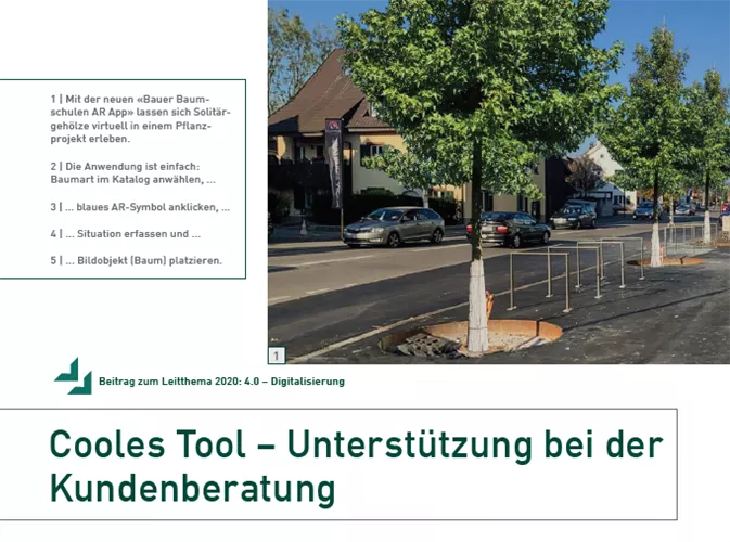 erschienen in der Fachzeitschrift der Gartenbau