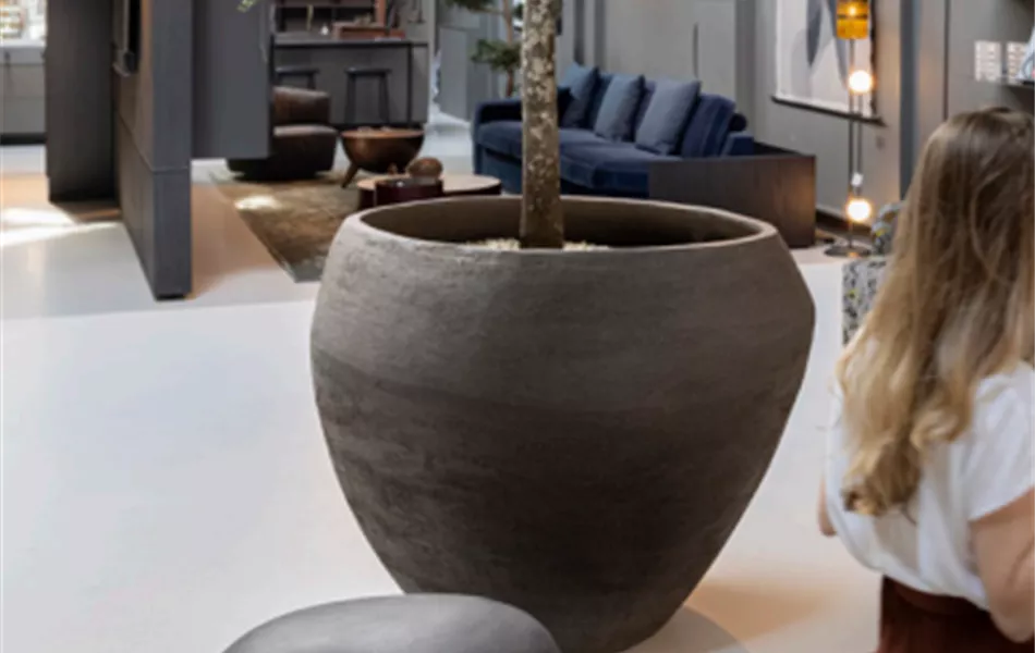 Atelier Vierkant Pflanzgefäss OF50 schwarz Atelier Vierkant Pflanzgefäss OF50 schwarz